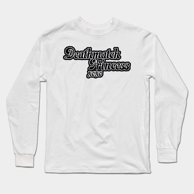 BAD AMY 'DEATHMATCH PRINCESS'' Long Sleeve T-Shirt by KVLI3N